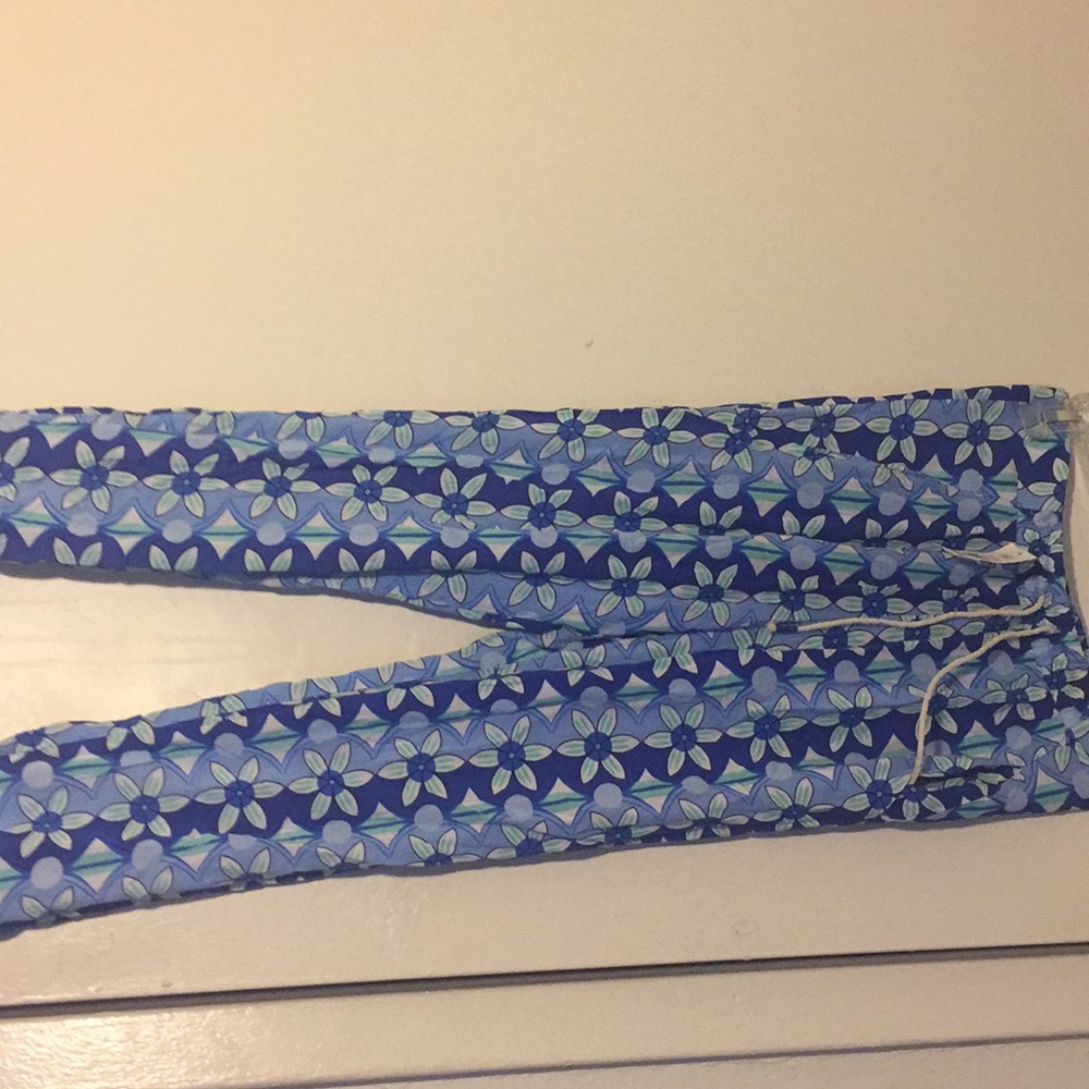 Multi blue pants